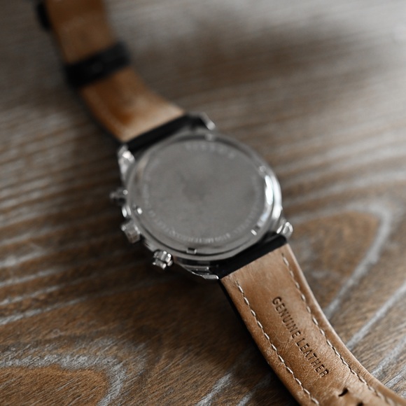 Fossil watch - leather band - Picture 5 of 6